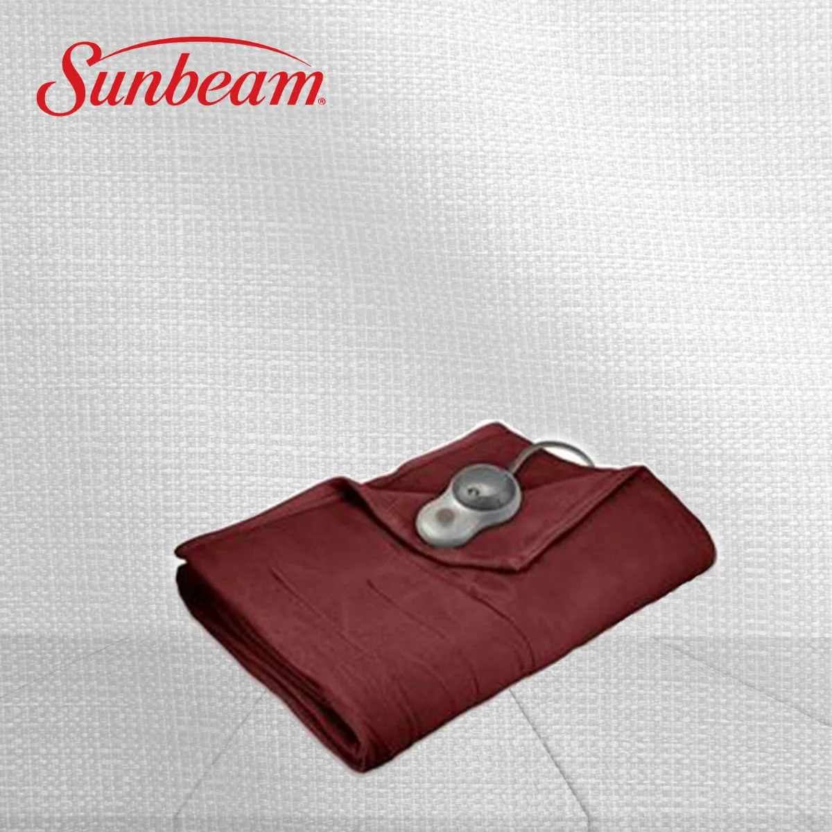 Sunbeam Electric Over-Blanket Twin (Garnet Red) - Image 3