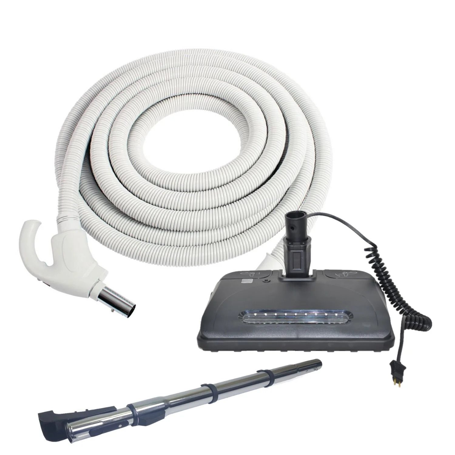 Titan Central Vacuum T5 Central Vacuum Kit: Includes T5 Electric Power Head, Electric Wand, and Choice of Hose - Image 5