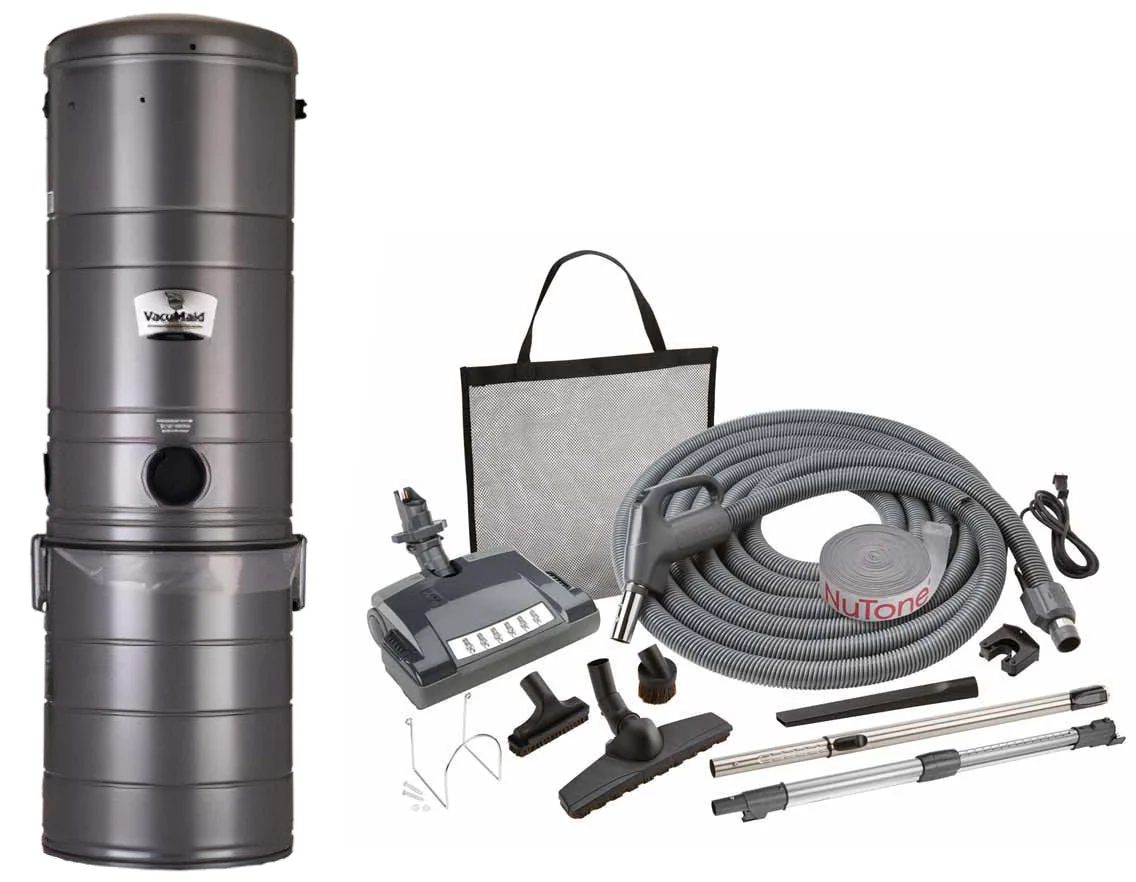 VacuMaid SR14 and Nutone CS500 Pig-Tail Combo Kit